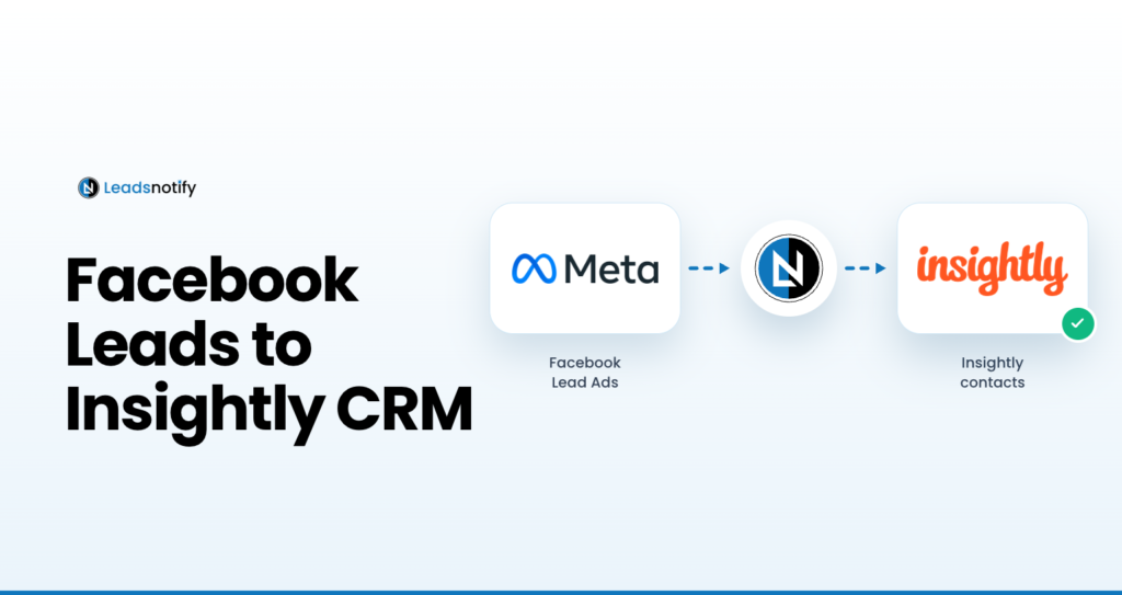 Facebook leads to Insightly CRM